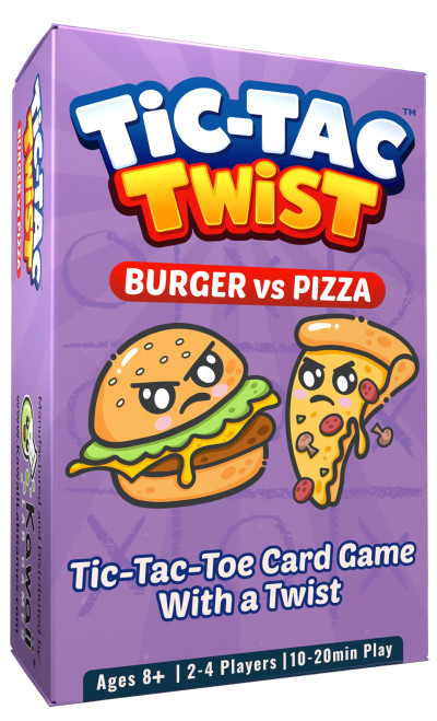 Picture of Tic-Tac Twist: Burger Vs Pizza